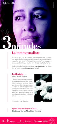 '3 MIRADES': Contacontes "La florista", amb Alba Mascarella