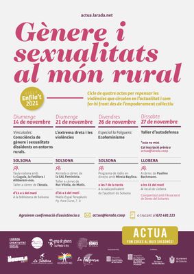 ENFILA'T: "Gènere i sexualitat al món rural"