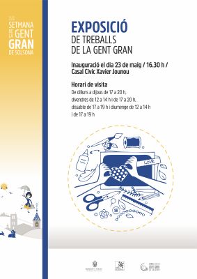 Exposició de treballs de la gent gran 