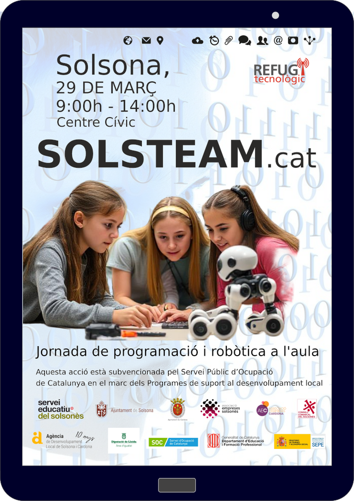  Jornada sobre programació i robòtica educativa Solsteam