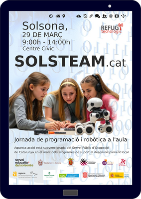 Jornada sobre programació i robòtica educativa Solsteam