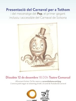 Presentació del Carnaval per a Tothom i del primer gegant inclusiu 