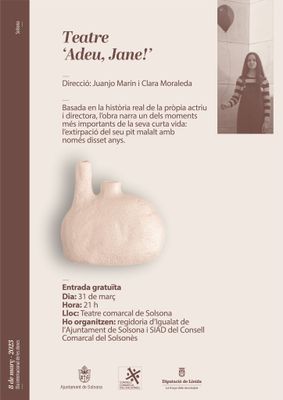 TEATRE: 'Adeu, Jane'
