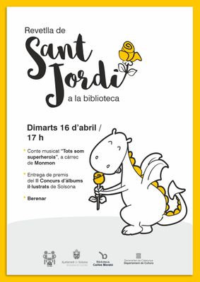 Revetlla de Sant Jordi a la biblioteca