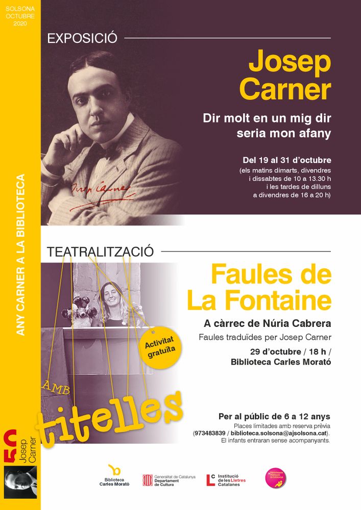 TEATRALITZACIÓ AMB TITELLES: 'Faules de La Fontaine'