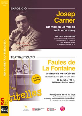 TEATRALITZACIÓ AMB TITELLES: 'Faules de La Fontaine'