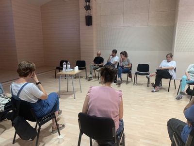 Primera reunió del nou espai de debat i treball, la setmana passada
