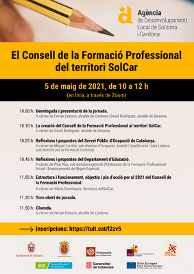 Aquest dimecres constitueixen el Consell de la Formació Professional del Solsonès i Cardona