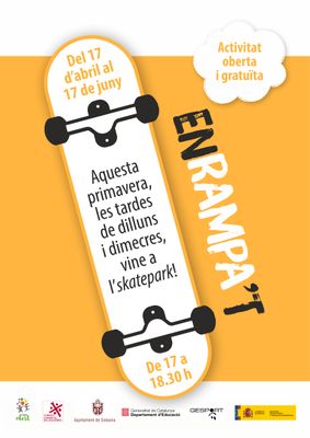 (Autoria: Gesport) L’activitat a la pista de patinatge està limitada a 15 usuaris per dia