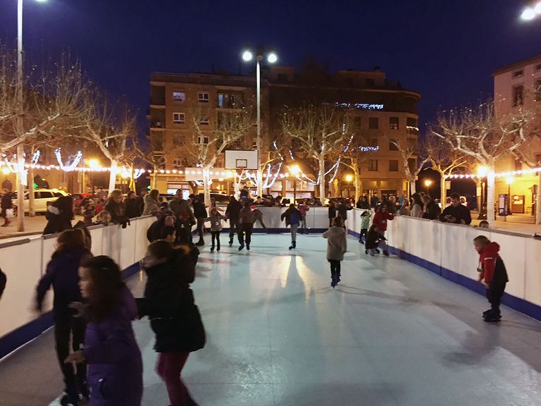 Aquestes festes Solsona tindrà una pista de patinatge a l’aire lliure més gran que l’any passat i durant més dies  