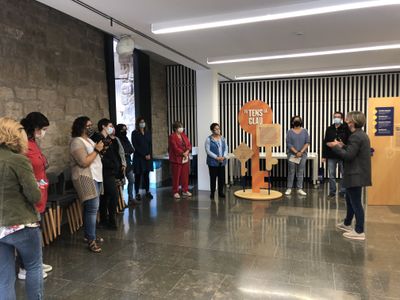 Arriba a Solsona una exposició itinerant de Projecte Home de prevenció de drogues