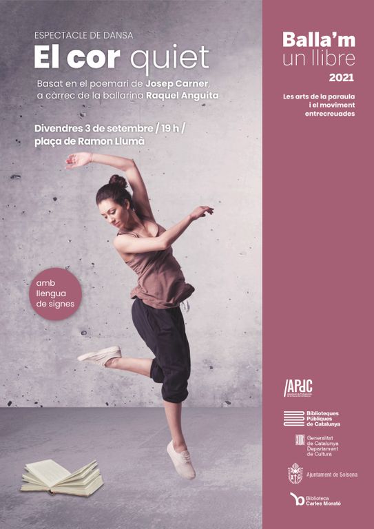 Arriba a Solsona una peça de dansa inspirada en el poemari de Carner ‘El cor quiet’