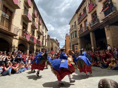 Bon balanç del Corpus solsoní per l’elevada concurrència i la participació gegantera