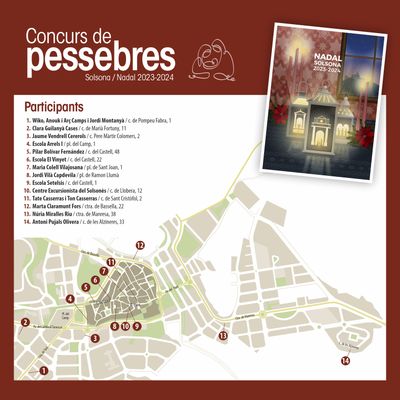 Itinerari per no perdre's cap instal·lació presentada a concurs