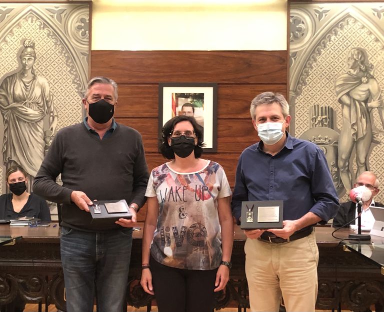 Comiat de David Rodríguez i Xavier Torres en el primer Ple presidit per la nova alcaldessa de Solsona   