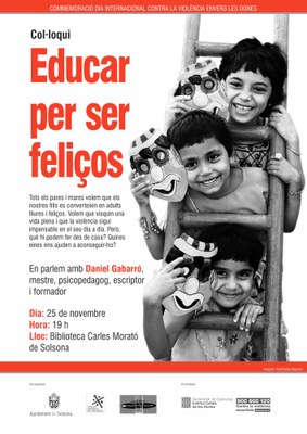Daniel Gabarró explica a Solsona com educar els fills per ser feliços  