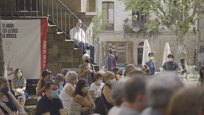 (ARXIU. Autor: Joan Solé) La plaça de Sant Joan és un dels escenaris habituals