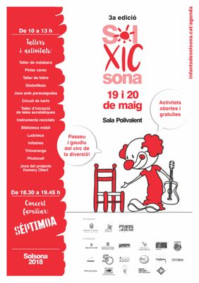 El cap de setmana del 19 i 20 de maig el Solxicsona es dedica al món del circ