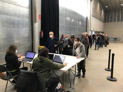 El Centre Sanitari del Solsonès administra més d’un miler de dosis en un sol dia