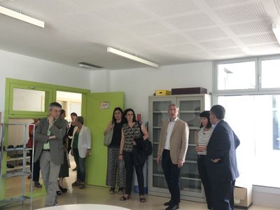 El conseller d’Educació inaugura la nova Escola El Vinyet