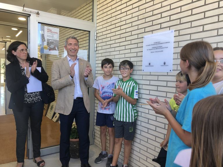 El conseller d’Educació inaugura la nova Escola El Vinyet