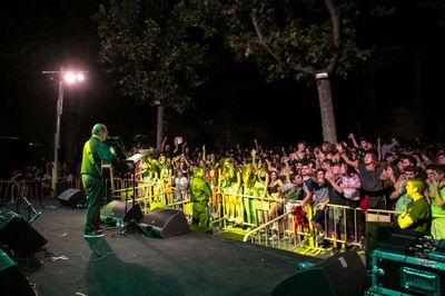 (ARXIU. Foto de Marc Ramonet) Els concerts per a joves és on es detecta menys presència de dones damunt dels escenaris