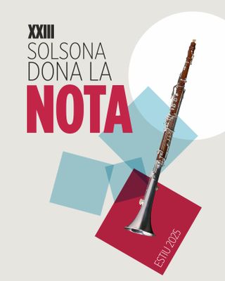 Presentació de l'oferta musical d'estiu en roda de premsa, avui a la plaça de la Catedral