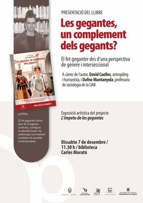 (AUTOR: Marc Rovellada) David Caelles presentarà l’obra juntament amb Dafne Muntanyola 