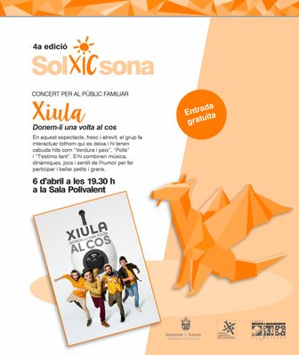 El Solxicsona s’avança al primer cap de setmana d’abril amb més d’una quinzena d’activitats per al públic familiar