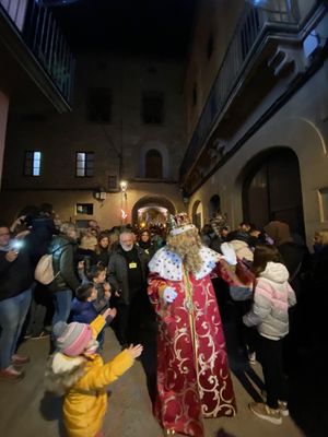 Els Reis arriben a Solsona amb carrosses noves enmig d’una gran expectació