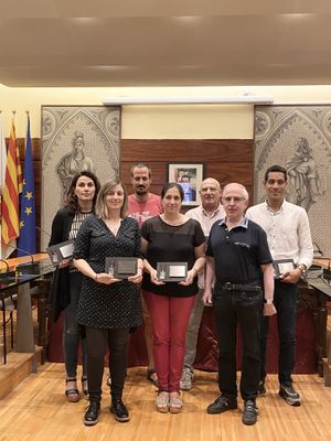 Els edils sortints han estat reconeguts amb una rèplica de la medalla de regidor