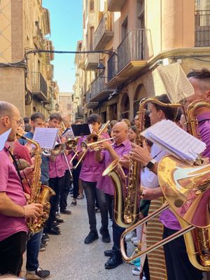Emotiu reconeixement a Jaume Subirà en la ballada final de la Festa Major de Solsona