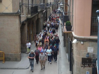 Èxit de participació a la caminada de la gent gran