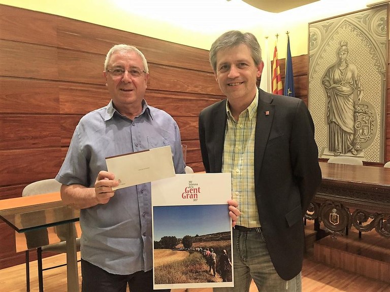 Francesc Grau i Marc Vilà, guanyadors dels concursos de la Setmana de la Gent Gran de Solsona 