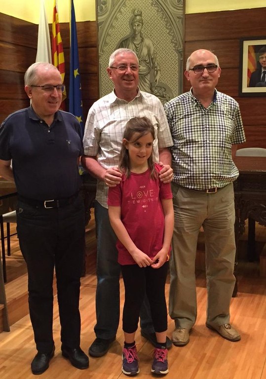 Francisco Grau i Ares Pallarès guanyen el concurs intergeneracional de la Setmana de la Gent Gran de Solsona