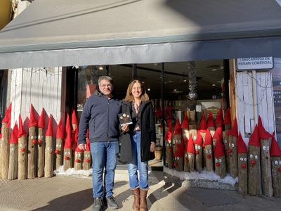Fruits Taribó guanya el primer premi del Concurs d’aparadors de Solsona