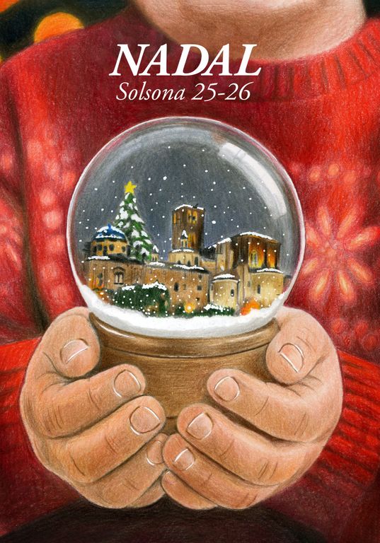 Isa Martínez torna a guanyar el Concurs de postals de Nadal de Solsona