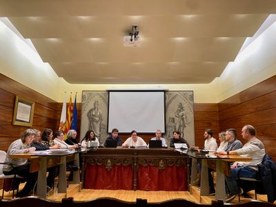Sessió plenària extraordinària, celebrada ahir al vespre