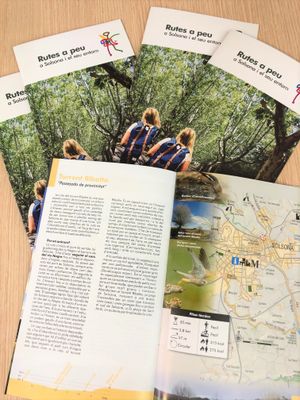 L’Ajuntament de Solsona promociona amb un llibret vuit rutes per l’entorn aptes per a tota la família  
