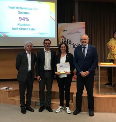 L’Ajuntament de Solsona revalida el reconeixement a la qualitat i la transparència de la comunicació pública local