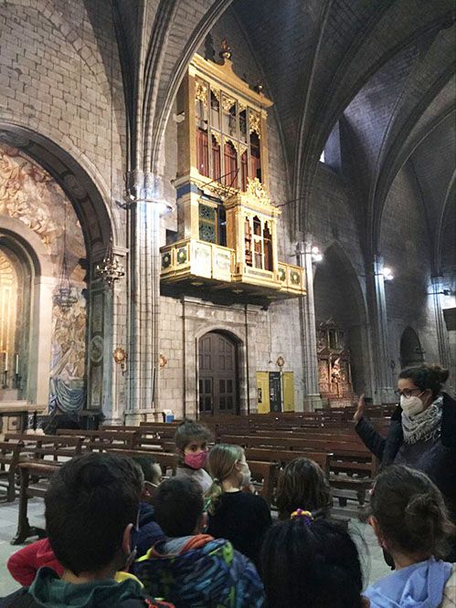L’Ajuntament organitza una vuitantena de visites per donar a conèixer l’orgue de la catedral a tot l’alumnat de primària de Solsona