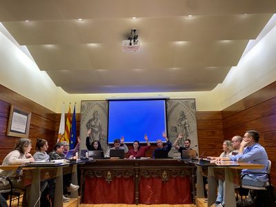 Números aprovats amb el vot de qualitat de l'alcaldessa