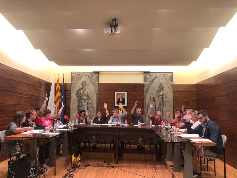 L’Ajuntament solsoní aprova una moció de suport als membres dels CDR empresonats