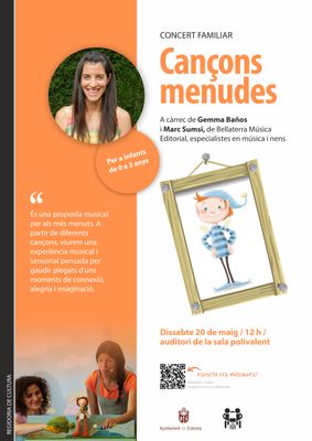 Gemma Baños és una de les autores del repertori musical del concert