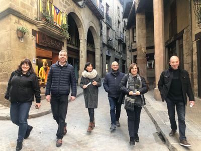 L’Obrador del marc, Òptica Jané i Cal Davesas s’enduen els premis pels millors aparadors nadalencs de Solsona