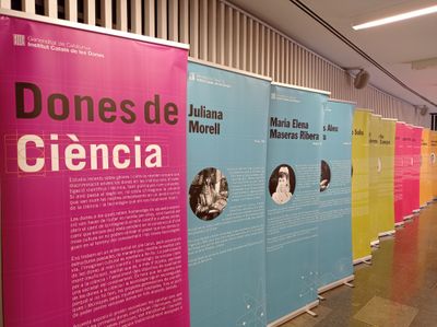 La Biblioteca Carles Morató acull una exposició de dones científiques, entre les quals hi ha sis solsonines