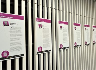 La Biblioteca Carles Morató acull una exposició de dones científiques, entre les quals hi ha sis solsonines