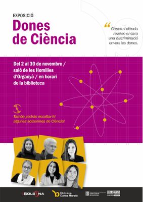 La Biblioteca Carles Morató acull una exposició de dones científiques, entre les quals hi ha sis solsonines