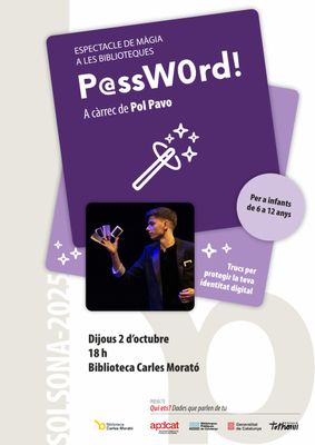 Pol Pavo és el jove mag que protagonitza l'espectacle de màgia educativa