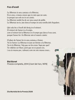 La Catalunya Central celebra el Dia Mundial de la Poesia amb una ruta pel nucli antic de Solsona